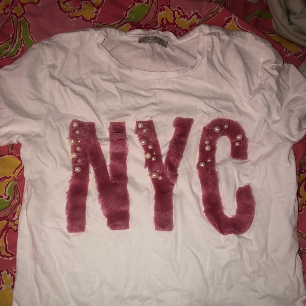 NYC Fuzzy Zara Shirt